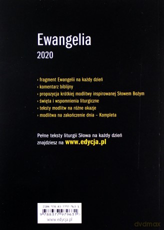 Ewangelia 2020. Droga, Prawda i Życie duża [KSIĄŻKA]