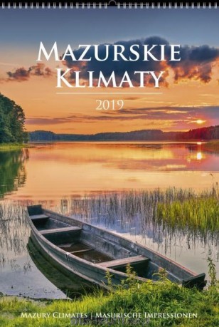 Kalendarz 2019 Wieloplanszowy Mazurskie Klimaty [KALENDARZ]