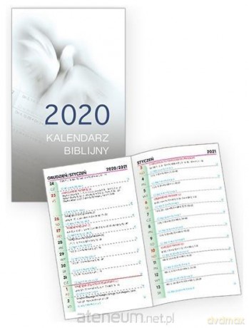 Kalendarz 2020 Biblijny [KALENDARZ]