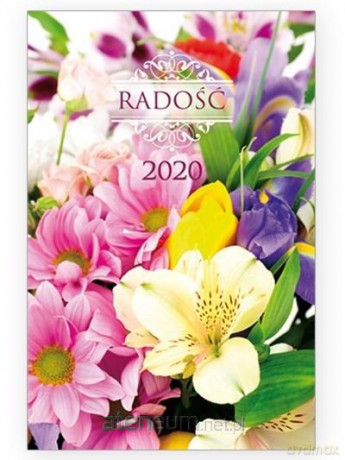 Kalendarz 2020 kieszonkowy Radość: Kwiaty [KALENDARZ]