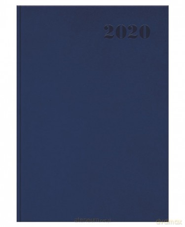 Kalendarz 2020 książkowy A4 Standard granatowy [KALENDARZ]