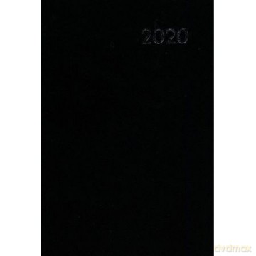 Kalendarz 2020 książkowy A5 czarny [KALENDARZ]