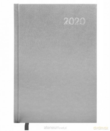 Kalendarz 2020 książkowy A5 szary 7-GR [KALENDARZ]