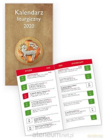 Kalendarz 2020 Liturgiczny [KALENDARZ]