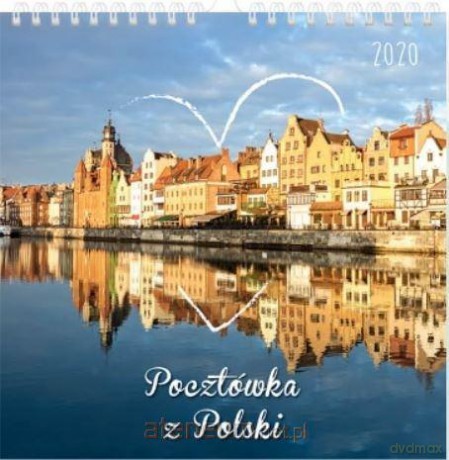 Kalendarz 2020 planszowy 32x32 Polska [KALENDARZ]