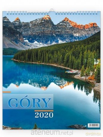 Kalendarz 2020 Ścienny - Góry [KALENDARZ]