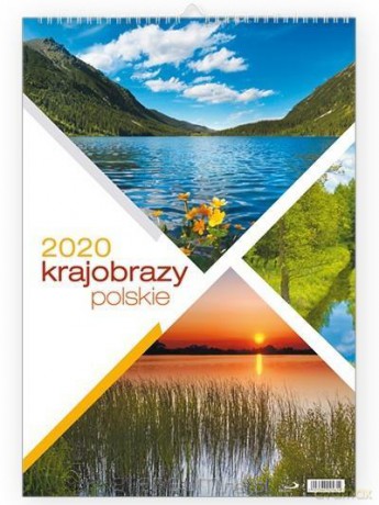Kalendarz 2020 Ścienny - Krajobrazy polskie [KALENDARZ]