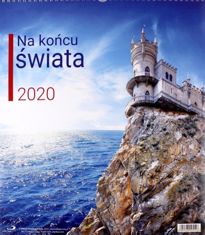 Kalendarz 2020 Ścienny - Na końcu świata [KALENDARZ]