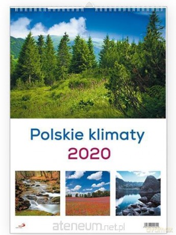 Kalendarz 2020 Ścienny - Polskie klimaty [KALENDARZ]