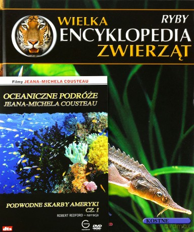 Wielka Encyklopedia Zwierząt 22 Ryby / Oceaniczne podróże: Podwodne skarby Ameryki 1 [KSIĄŻKA]+[DVD]