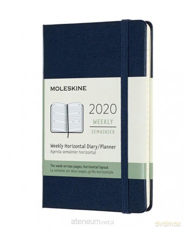 Kalendarz 2020 tygodniowy 12MP. Sapphire blue [KALENDARZ]
