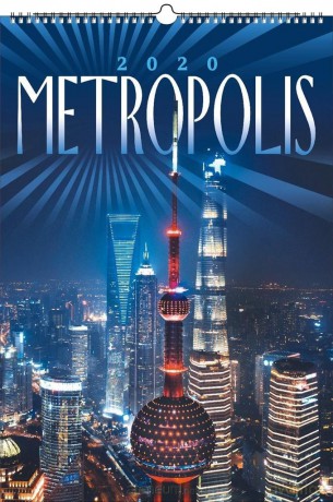 Kalendarz 2020 Wieloplanszowy Metropolis [KALENDARZ]