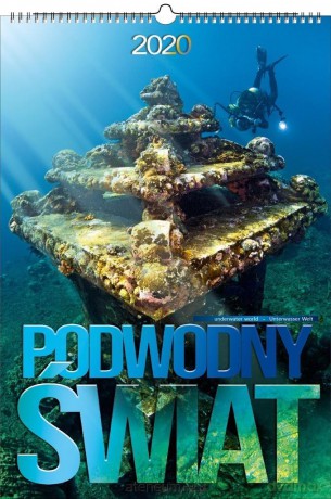 Kalendarz 2020 Wieloplanszowy Podwodny świat [KALENDARZ]