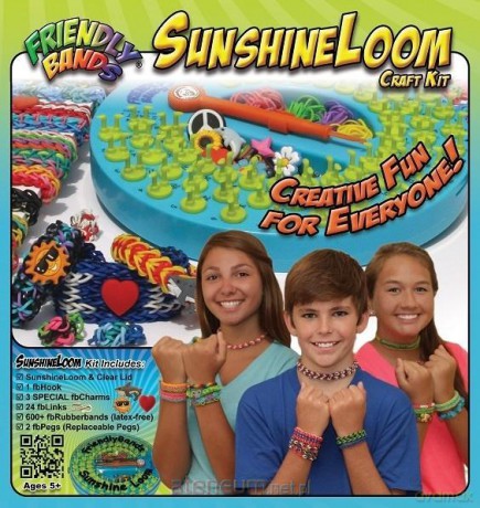 Krosno Okrągłe Sunshine Loom do Robienia bransolet