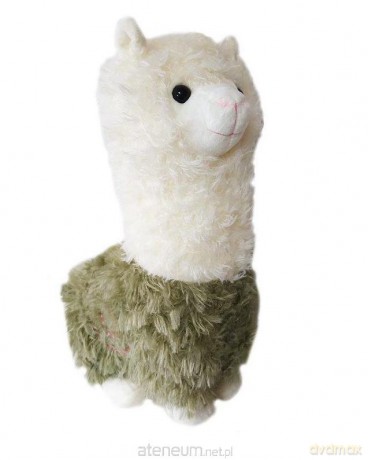 Lama pluszowa zielona 35 cm