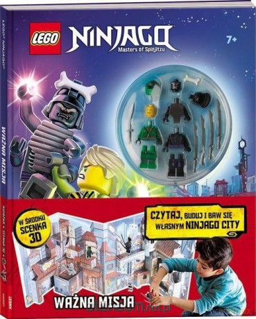 LEGO Ninjago. Ważna misja [KSIĄŻKA]