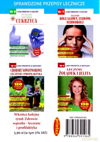 Leki prosto z natury cz. 9 Żylaki - Lidia Diakonowa, Daria Krawczuk [KSIĄŻKA]