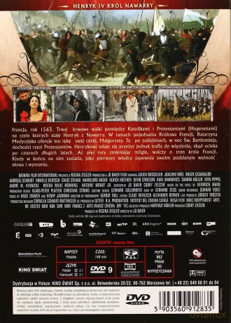 Henryk IV Król Nawarry [DVD]
