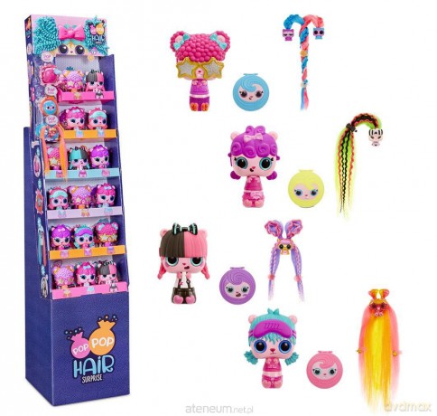 L.O.L. Surprise Pop Pop Hair Sidekick (32 szt) (LOL Surprise) [FIGURKA]