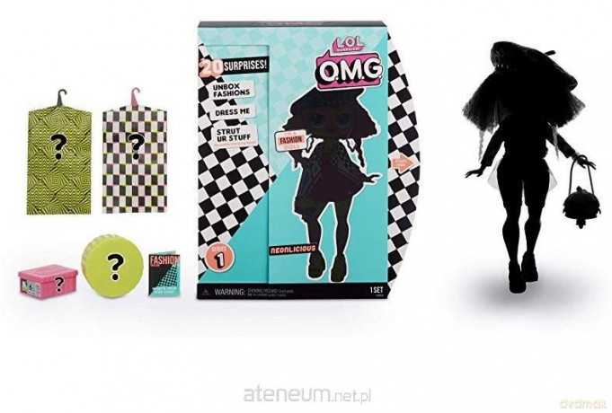 LOL Surprise Top Secret - Neon Q.T. [FIGURKA]