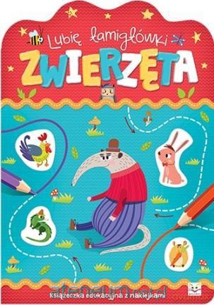 Lubię łamigłówki. Zwierzęta [KSIĄŻKA]