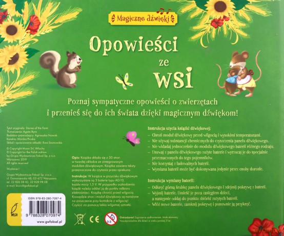 Magiczne dźwięki. Opowieści ze wsi - Stefania Leonardi Hartley [KSIĄŻKA]