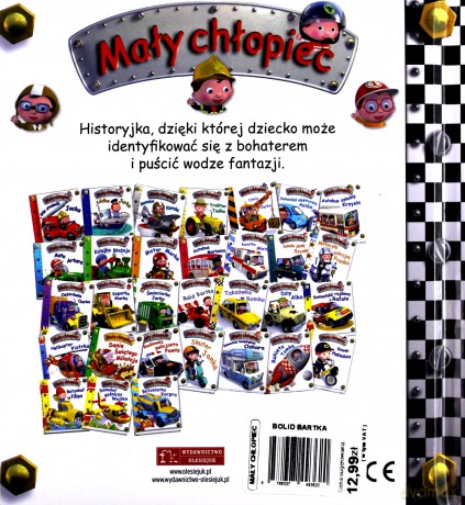 Mały chłopiec. Bolid Bartka - Emilie Beaumont, Nathalie Belineau [KSIĄŻKA]