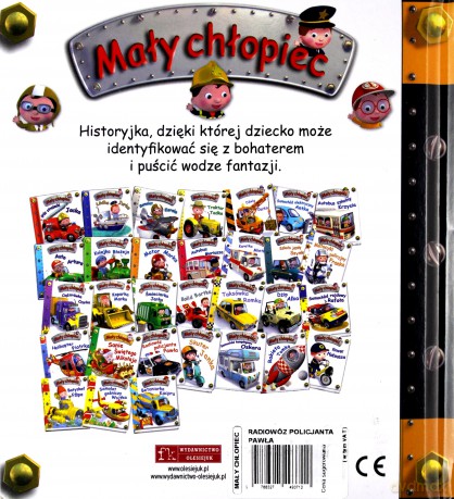 Mały chłopiec. Radiowóz policjanta Pawła - Emilie Beaumont, Nathalie Belineau [KSIĄŻKA]
