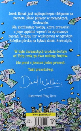 Mały miliarder - David Walliams [KSIĄŻKA]