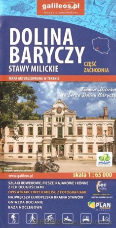 Mapa - Dolina Baryczy cz. zachodnia 1:65 000
