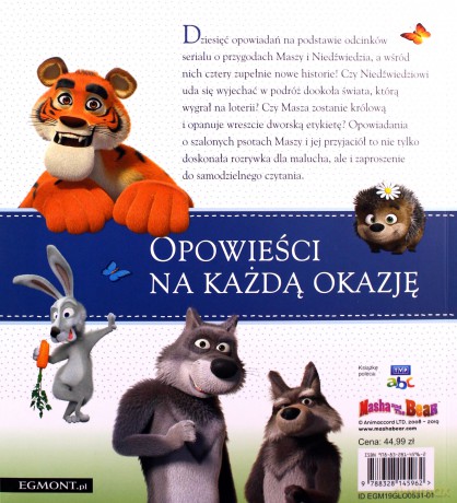 Masza i Niedźwiedź. Biblioteka Bajek [KSIĄŻKA]