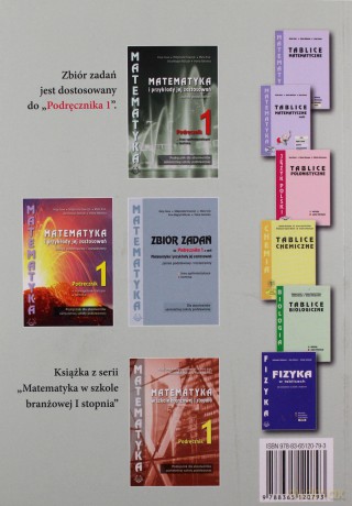 Matematyka i przykłady zast.1 LO zbiór zadań zakres podstawowy [KSIĄŻKA]