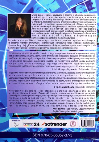 Media społecznościowe w marketingu i zarządzaniu - Iwona Lupa [KSIĄŻKA]