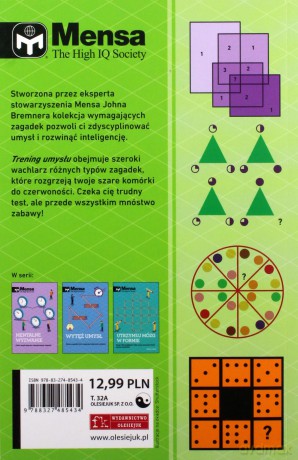 Mensa The High IQ Society. Trening umysłu - John Bremner [KSIĄŻKA]