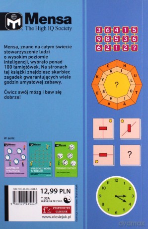Mensa The High IQ Society. Wytęż umysł [KSIĄŻKA]
