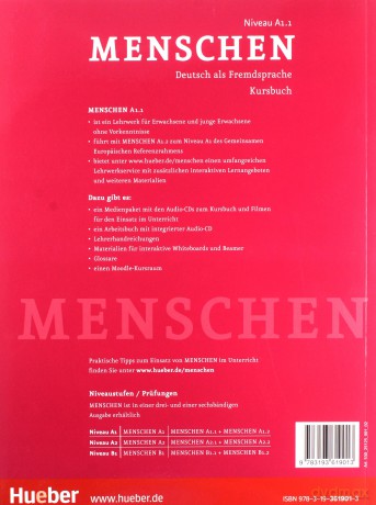 Menschen A1.1 podręcznik [KSIĄŻKA]