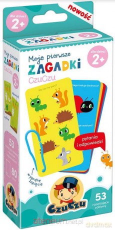 Moje pierwsze zagadki CzuCzu 2+ [KSIĄŻKA]