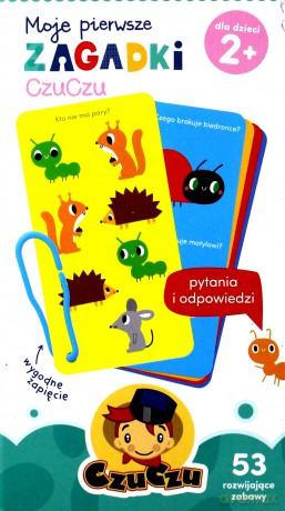 Moje pierwsze zagadki CzuCzu 2+ [KSIĄŻKA]