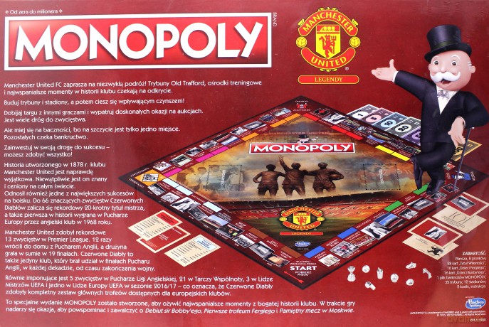 Monopoly Manchester United Legends [GRA PLANSZOWA]