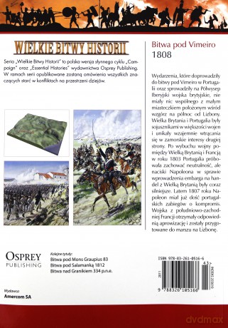 Wielkie Bitwy Historii 43: Bitwa pod Vimeiro 1808 r. [książka]+[DVD]