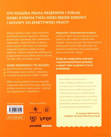 Nakarm swój mózg - Delia McCabe [KSIĄŻKA]