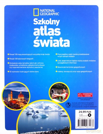 National Geographic Szkolny. Atlas Świata [KSIĄŻKA]