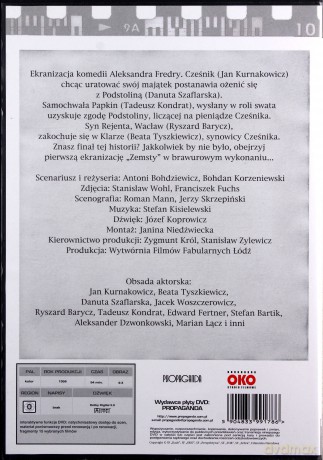 Zemsta (1956) [DVD]