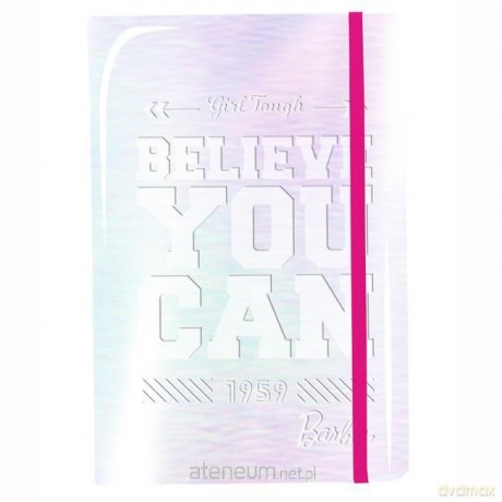 Notes/Pamiętnik Barbie holograficzny
