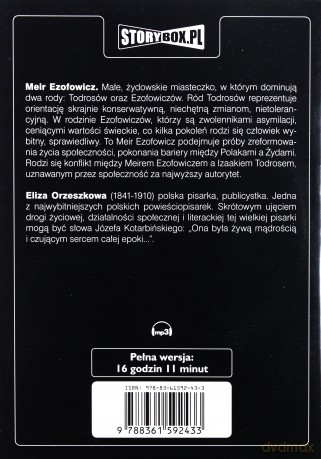 Meir Ezofowicz - Eliza Orzeszkowa [AUDIOBOOK] [CD-MP3]