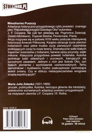 Mieszkaniec puszczy - Maria Zaleska [AUDIOBOOK] [CD-MP3]