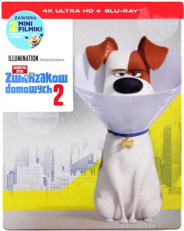 Sekretne życie zwierzaków domowych 2 (steelbook) [Blu-Ray 4K]+[Blu-Ray]