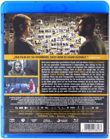 Keeper of Lost Causes, The (Kobieta w klatce) [Blu-Ray]
