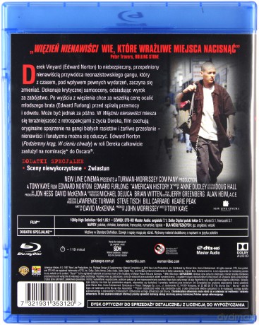 Więzień nienawiści [Blu-Ray]