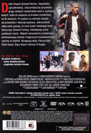 Więzień nienawiści [DVD]